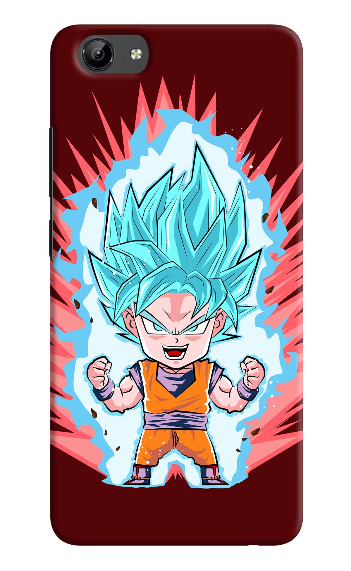 Goku Little Vivo Y71 Hard Case Back Cover by Casekaro