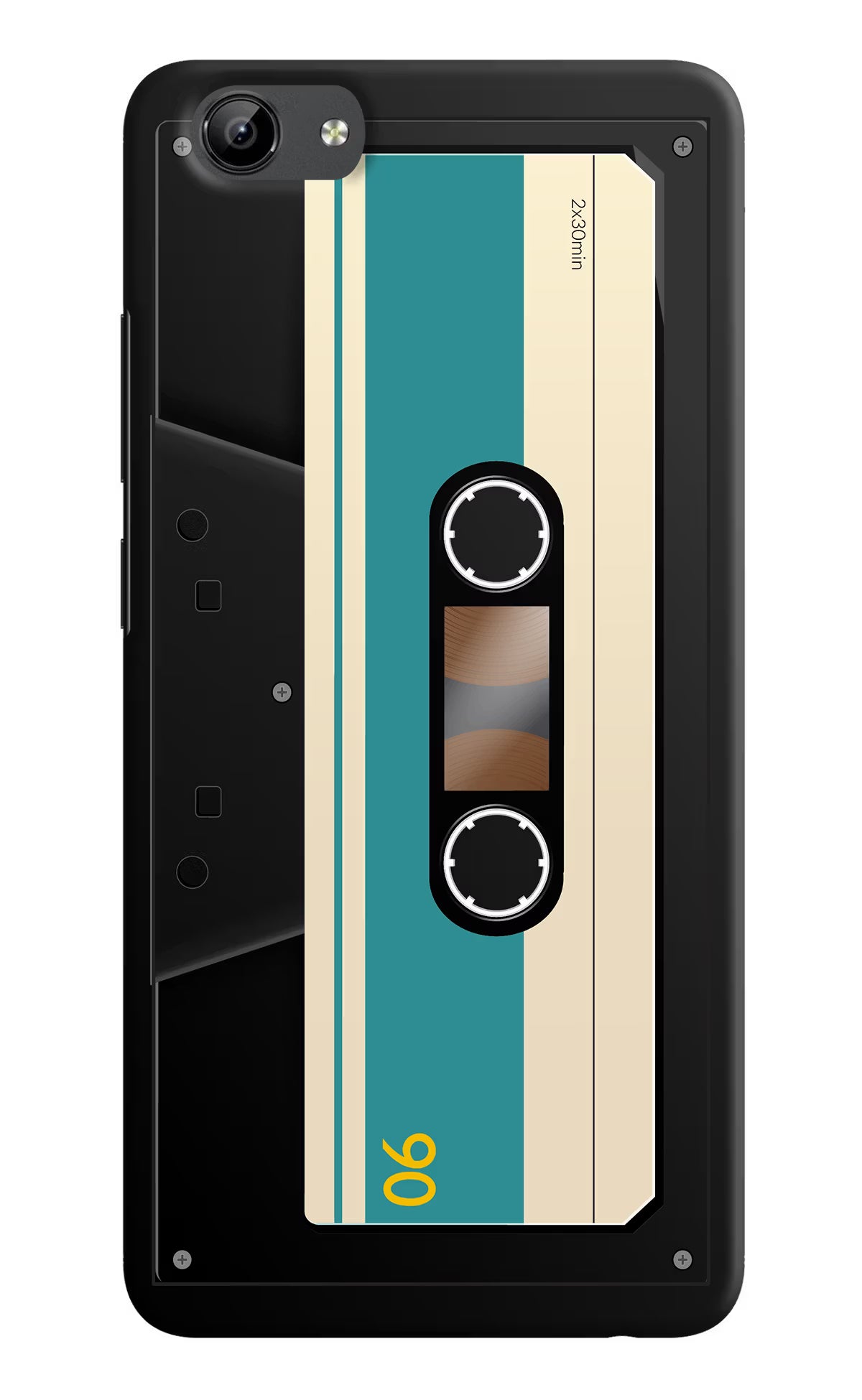 Cassette Vivo Y71 Hard Case Back Cover by Casekaro