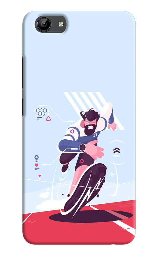 Run Pro Vivo Y71 Hard Case Back Cover by Casekaro