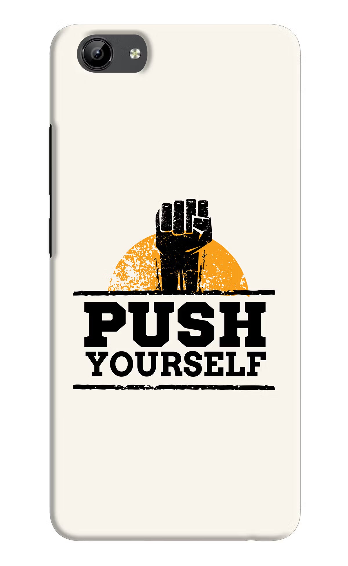 Push Yourself Vivo Y71 Hard Case Back Cover by Casekaro