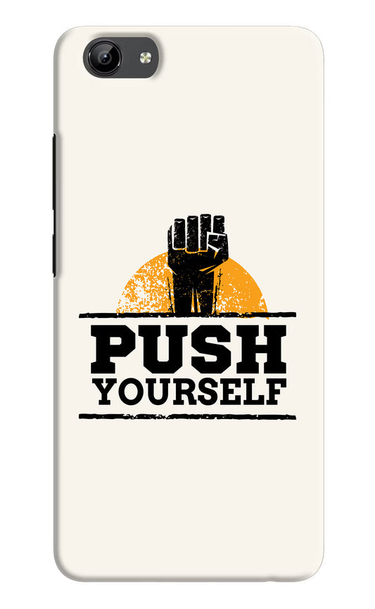 Push Yourself Vivo Y71 Hard Case Back Cover by Casekaro