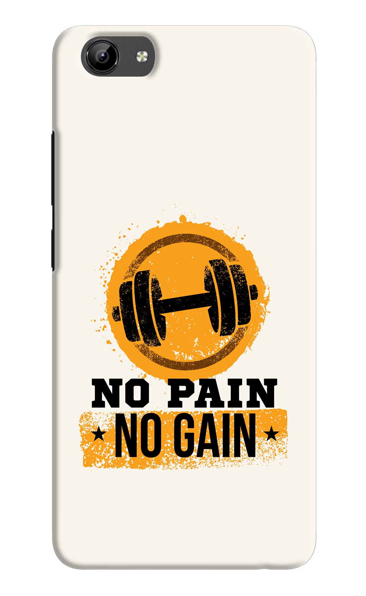 No Pain No Gain Vivo Y71 Hard Case Back Cover by Casekaro
