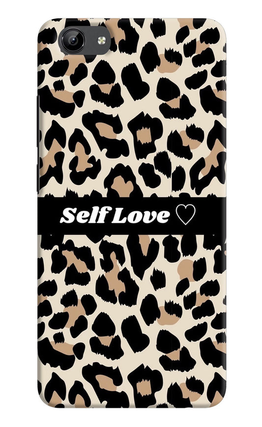 Leopard Print Self Love Vivo Y71 Hard Case Back Cover by Casekaro