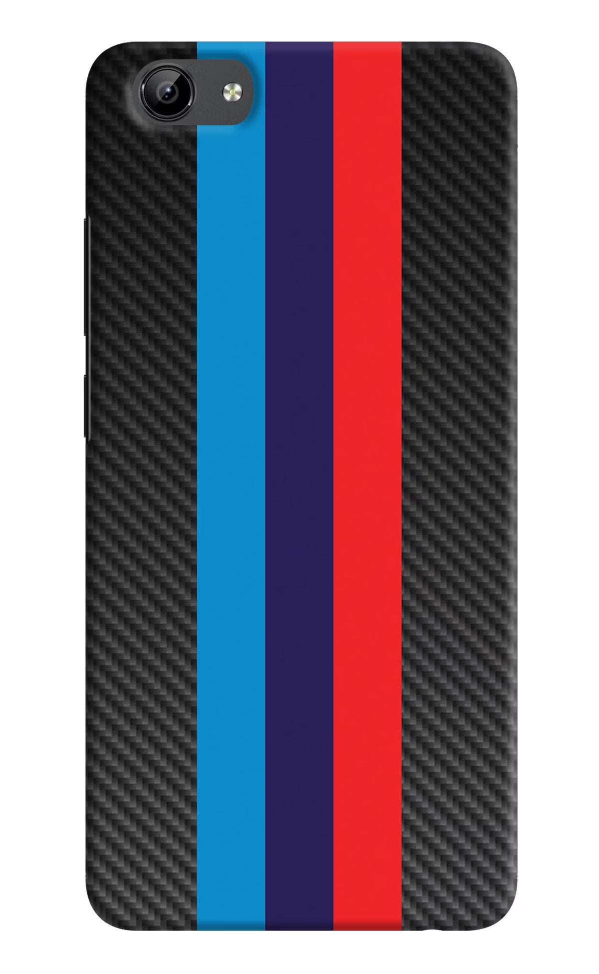 BMW Stripes Pattern Vivo Y71 Hard Case Back Cover by Casekaro