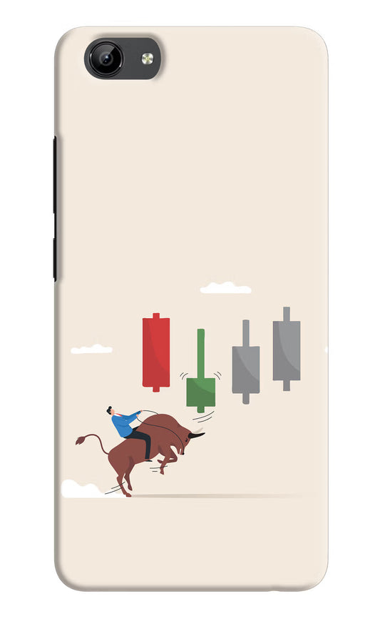Bull Trading Momentum Vivo Y71 Hard Case Back Cover by Casekaro