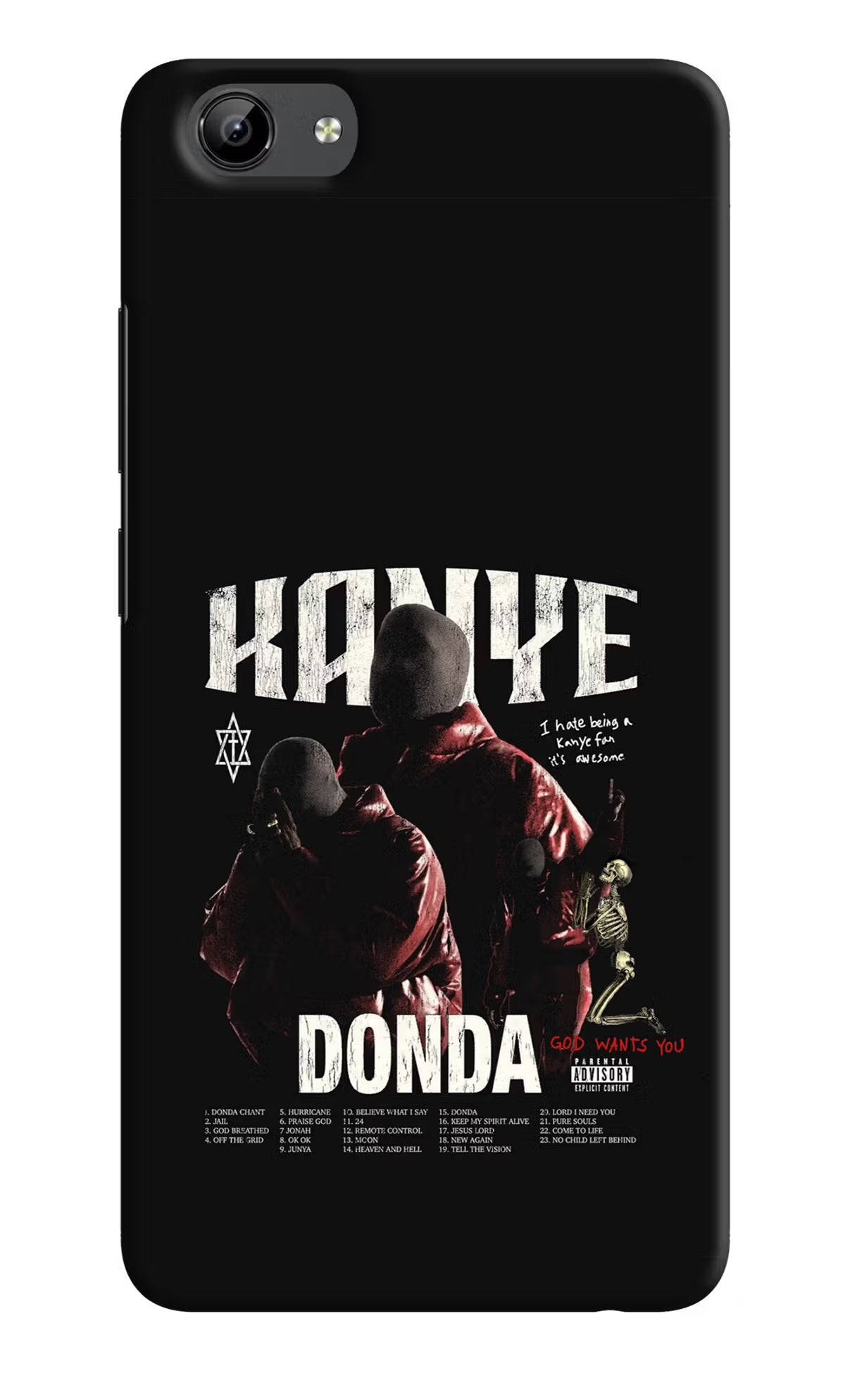 Donda Kanye West Vivo Y71 Hard Case Back Cover by Casekaro