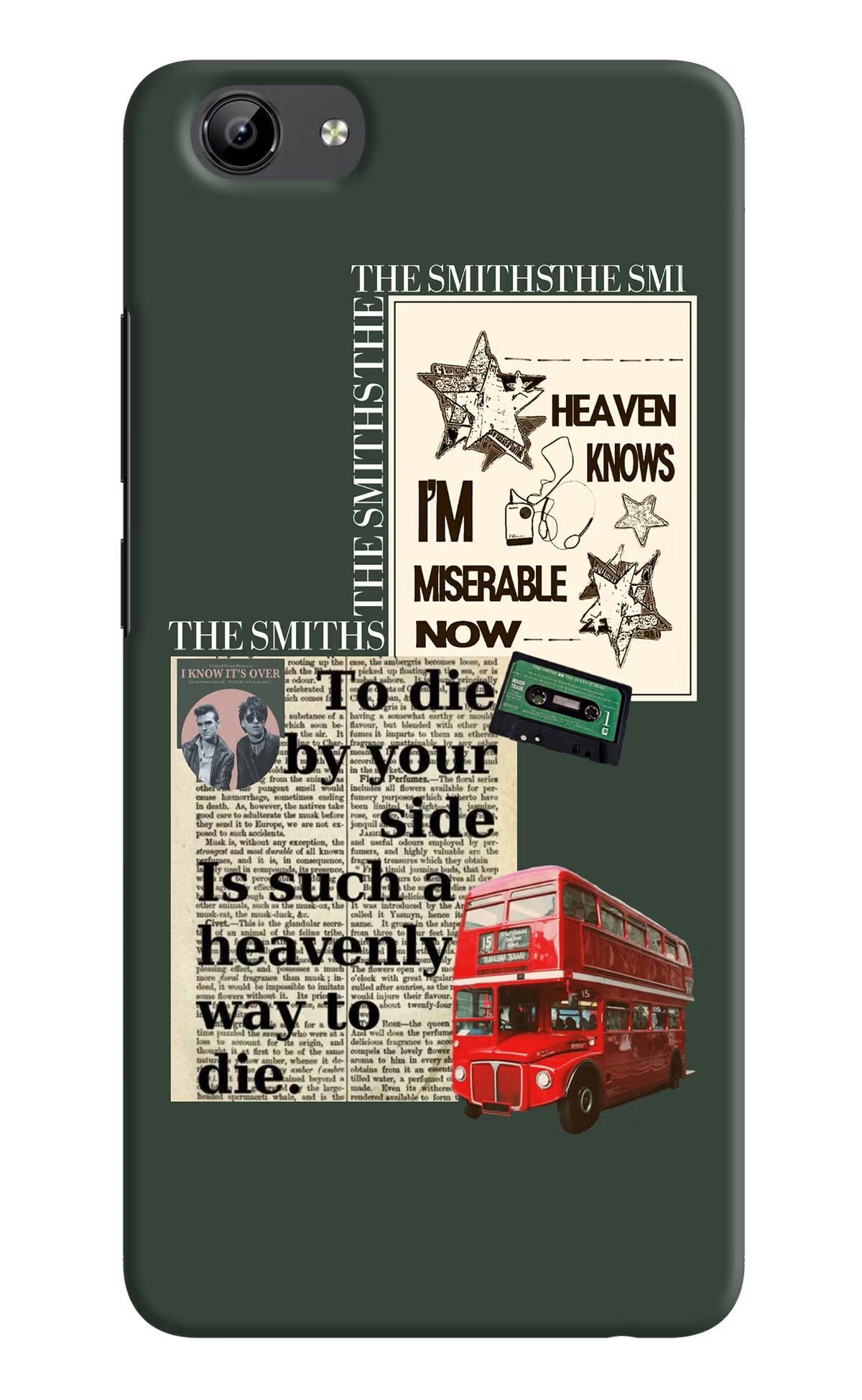 The Smiths Vivo Y71 Hard Case Back Cover by Casekaro