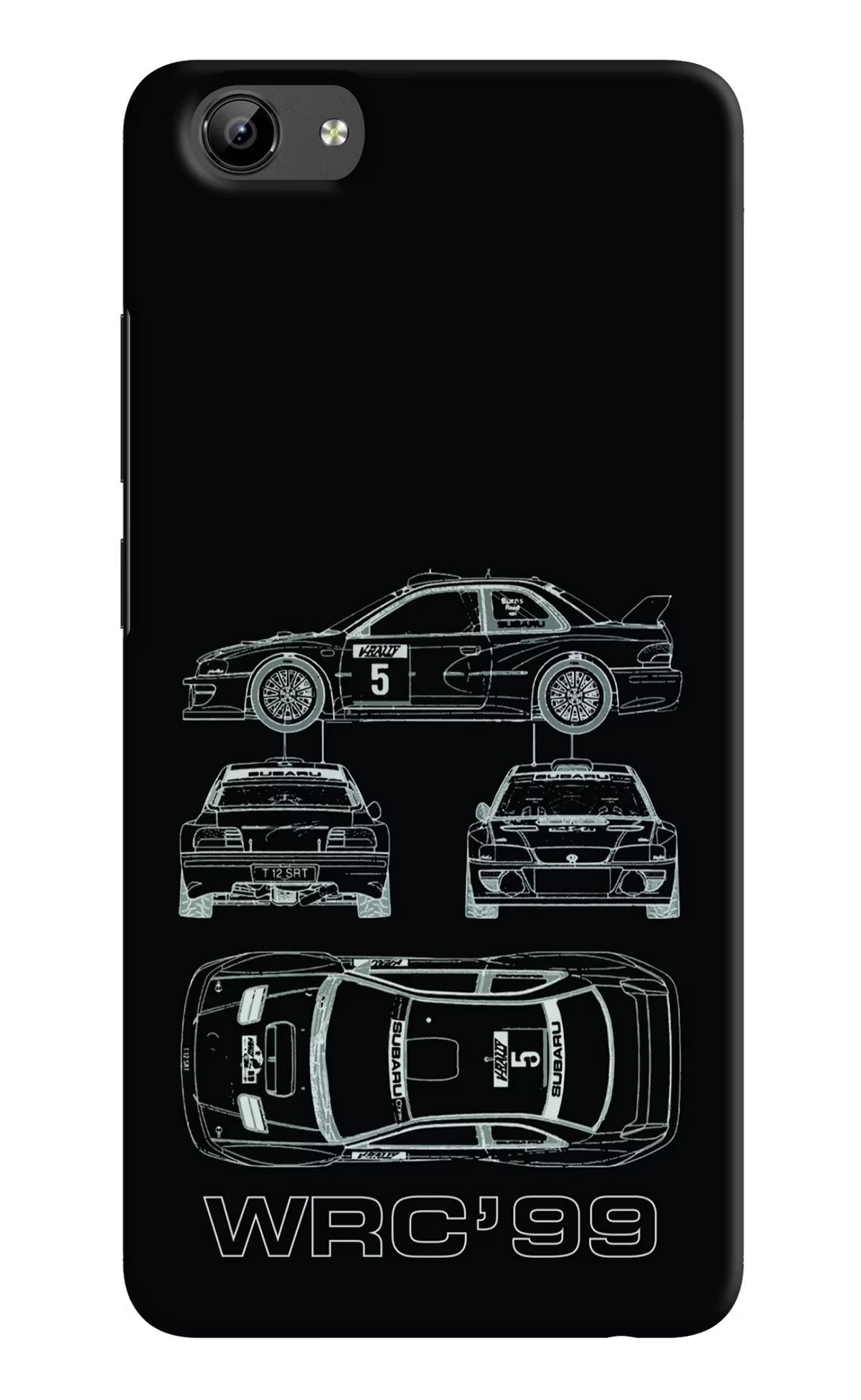 WRC'99 Vivo Y71 Hard Case Back Cover by Casekaro