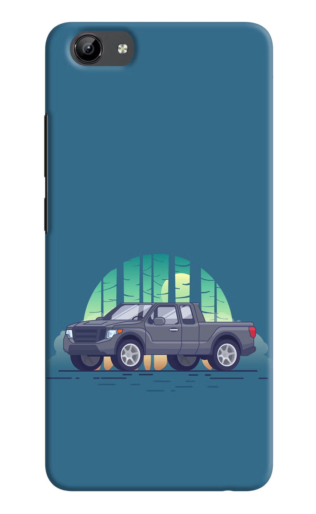 Retro Garage Vibe Vivo Y71 Hard Case Back Cover by Casekaro