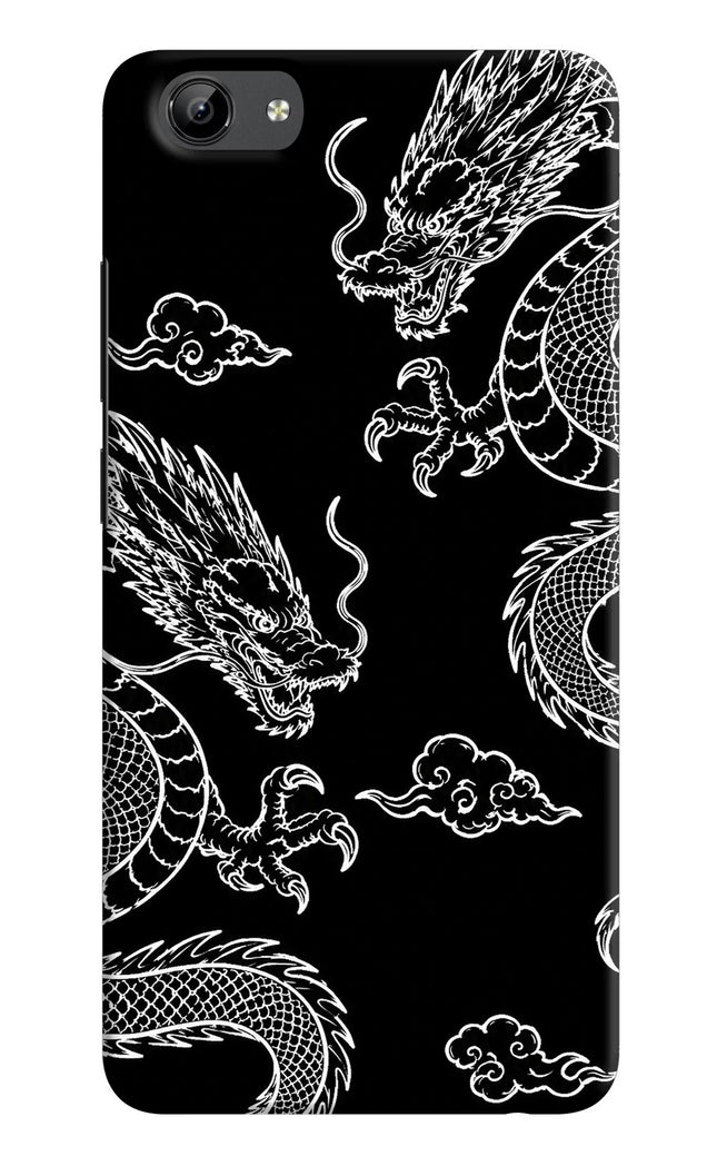 Twin Dragons Vivo Y71 Hard Case Back Cover by Casekaro