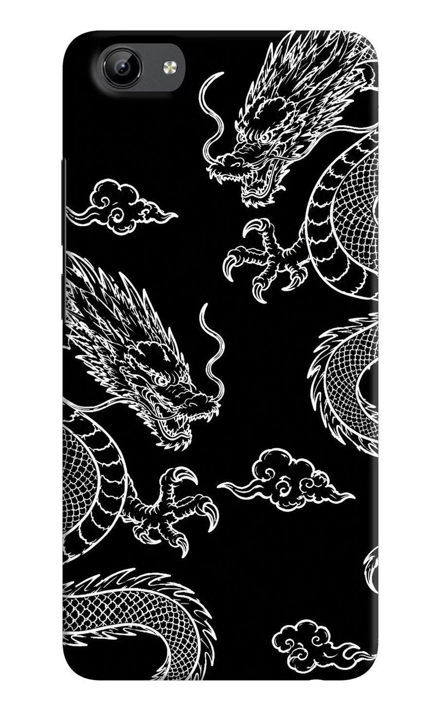Twin Dragons Vivo Y71 Back Cover, Hard case