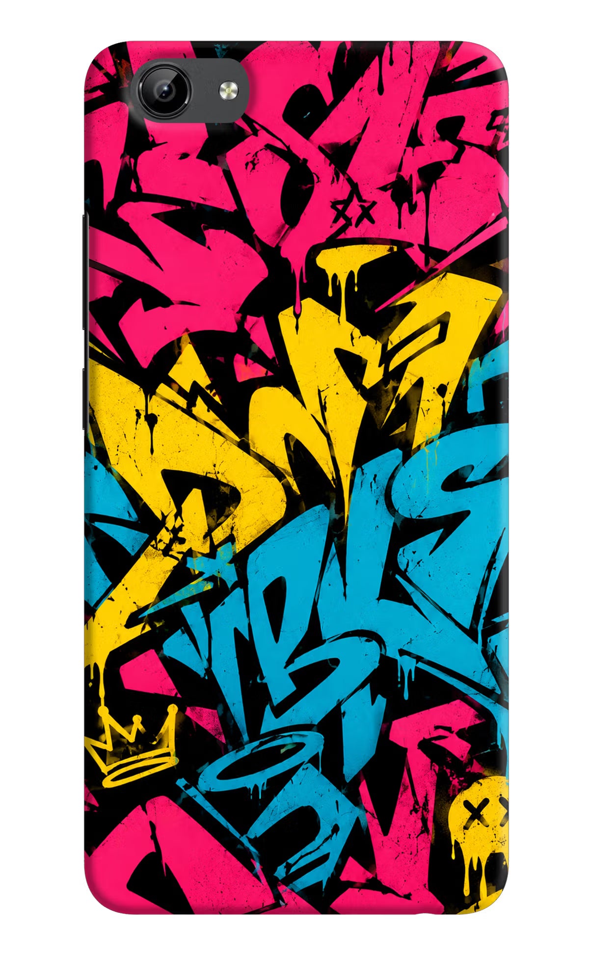 Graffiti Vibe Vivo Y71 Back Cover