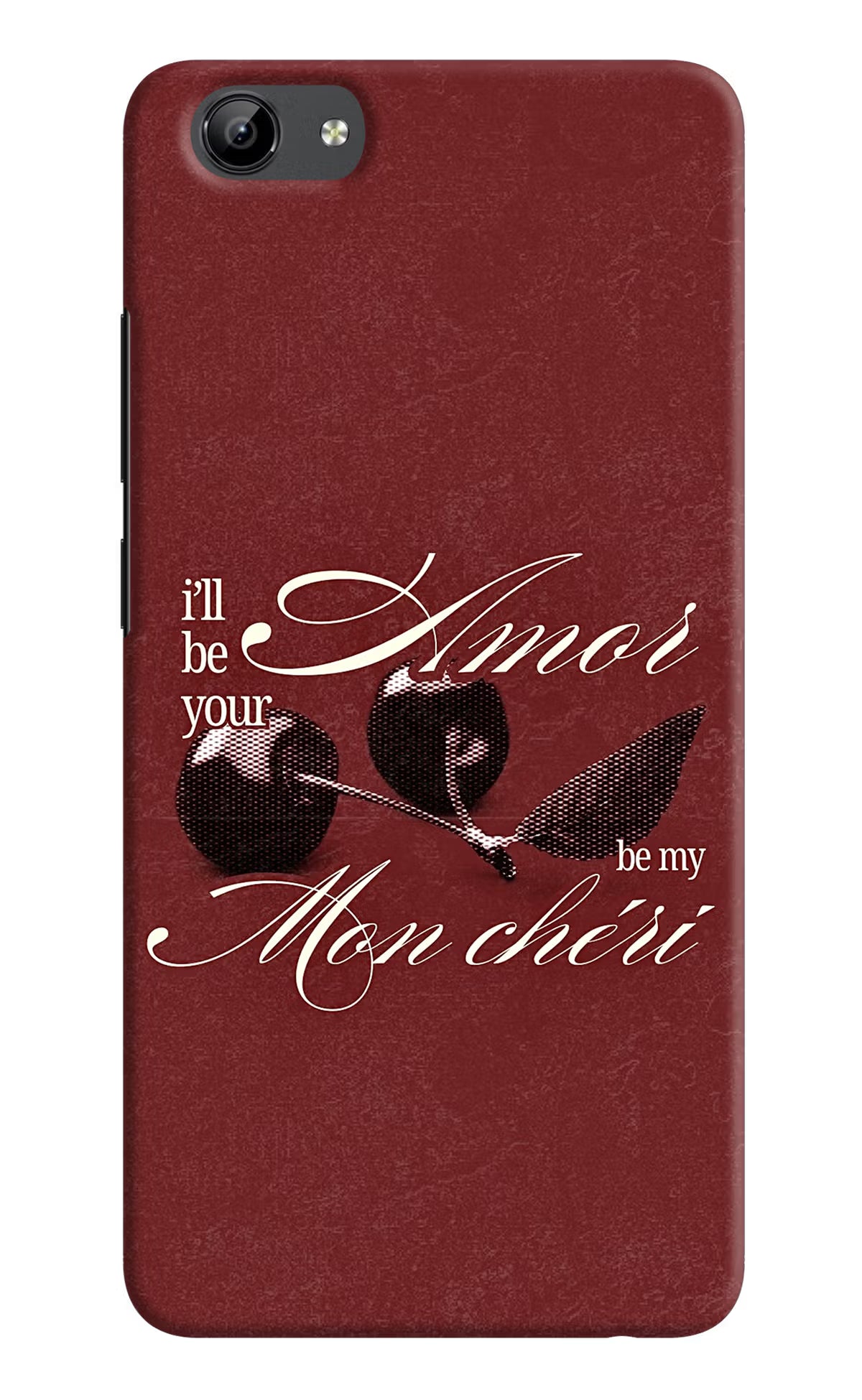 Velvet Cherry Vivo Y71 Back Cover