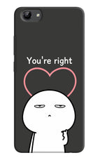 You're Right Vivo Y71 Hard Case Back Cover by Casekaro