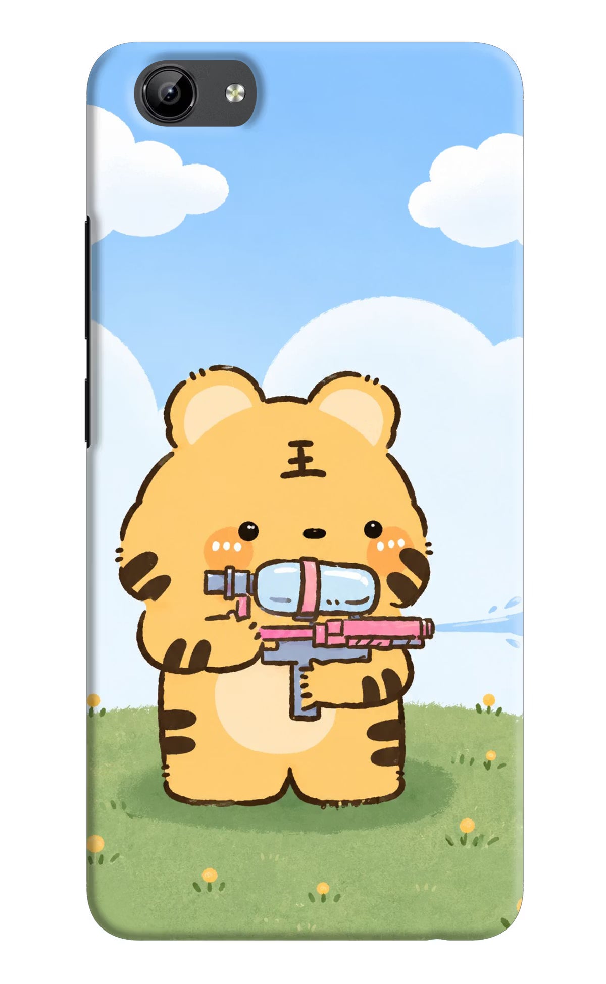 Tiger Treat Vivo Y71 Back Cover