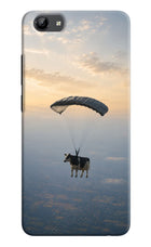 Skydiving Cow Vivo Y71 Hard Case Back Cover by Casekaro