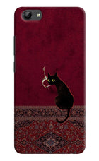 Midnight Cat Vivo Y71 Hard Case Back Cover by Casekaro