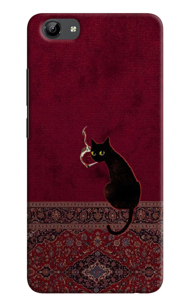 Midnight Cat Vivo Y71 Hard Case Back Cover by Casekaro