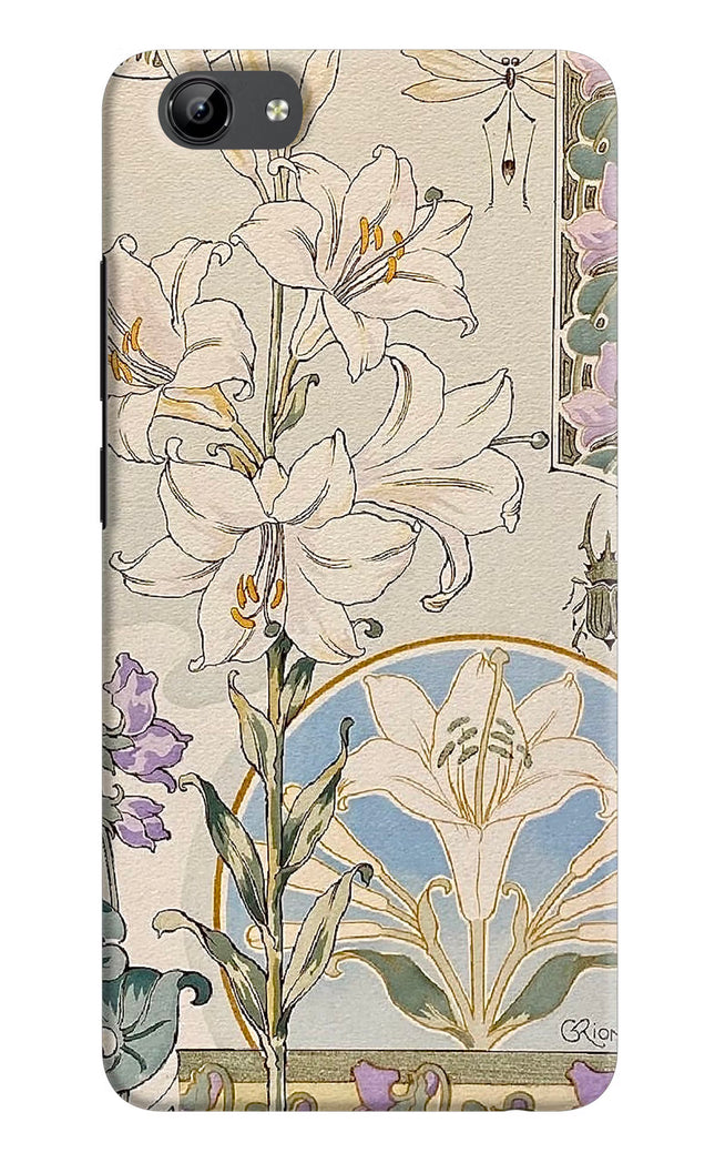 White Lily Vivo Y71 Hard Case Back Cover by Casekaro