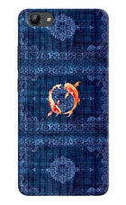 Koi Blue Vivo Y71 Hard Case Back Cover by Casekaro