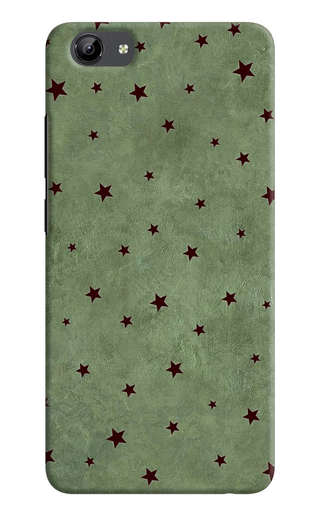 Green Stars Vivo Y71 Hard Case Back Cover by Casekaro