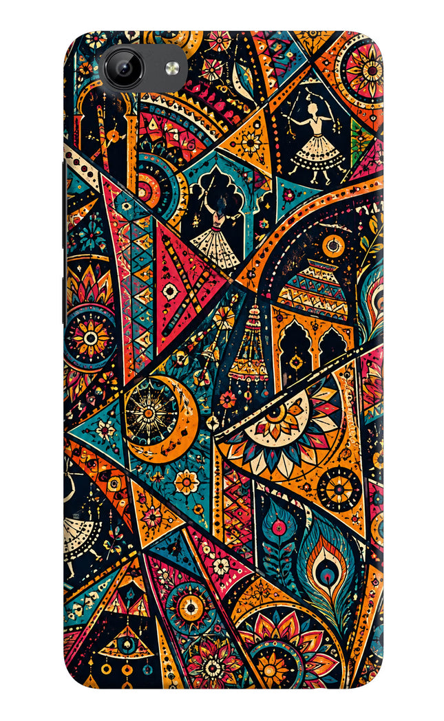 Folk Print Vivo Y71 Hard Case Back Cover by Casekaro