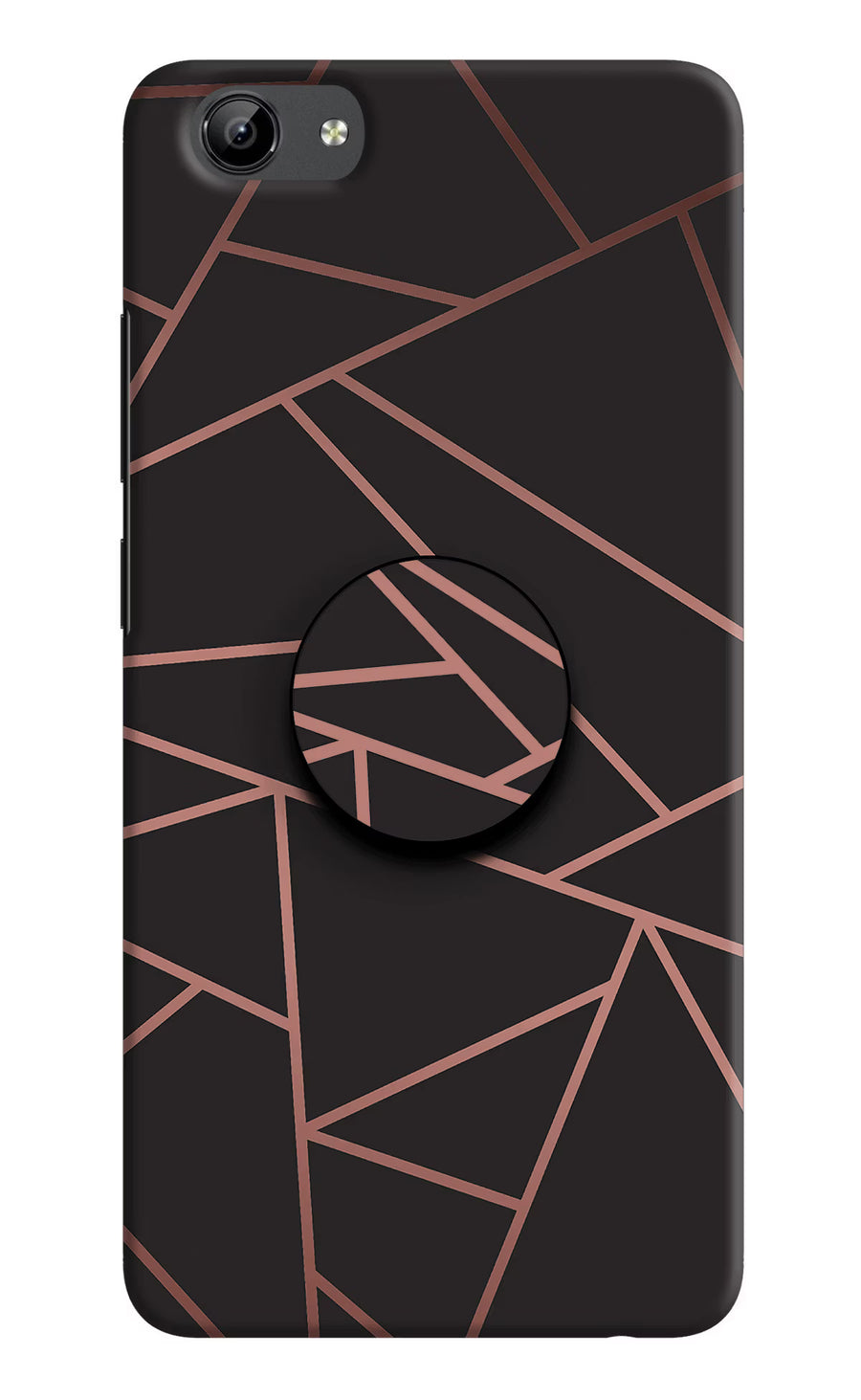 Geometric Pattern Vivo Y71 Pop Case, Hard case