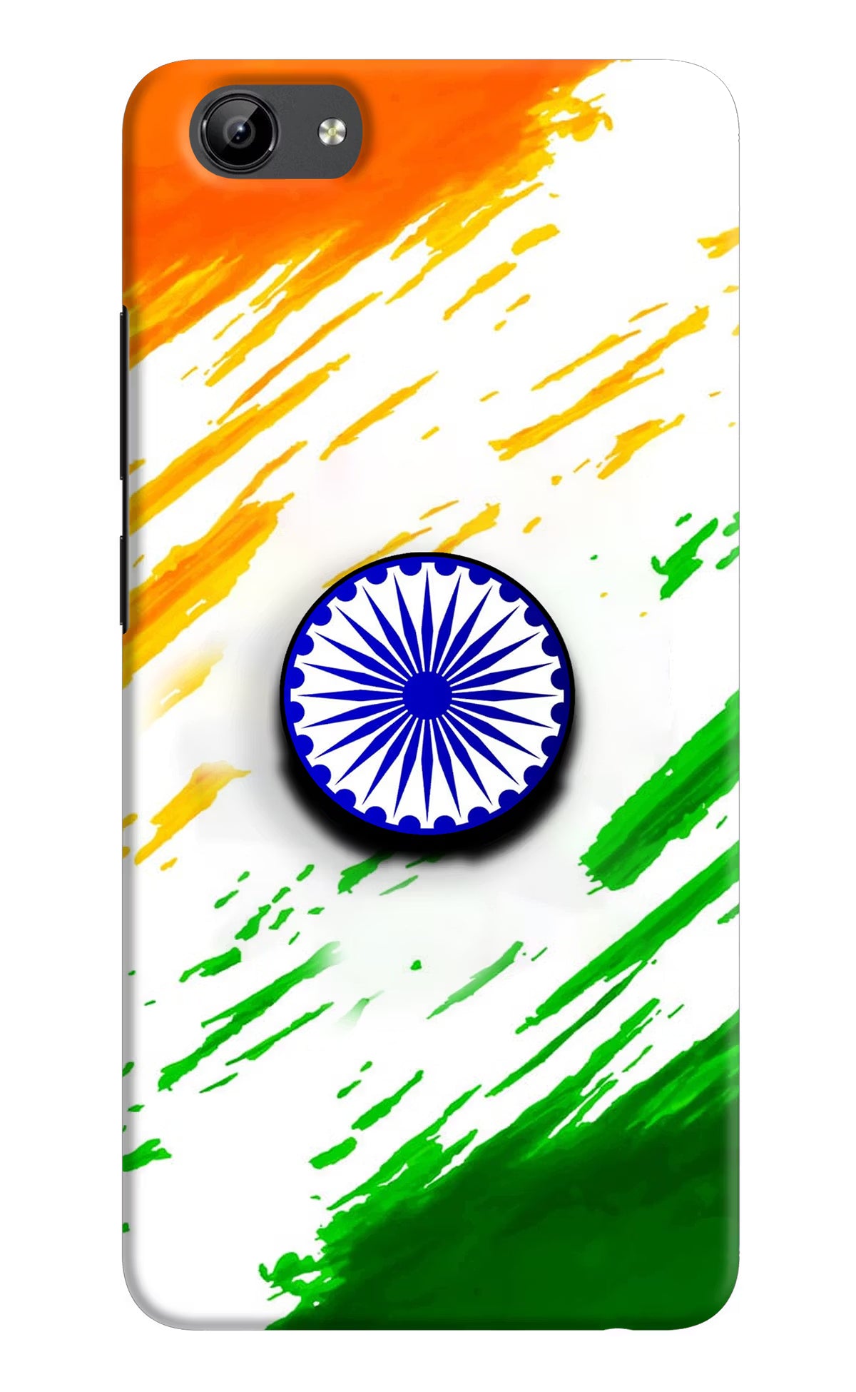 Indian Flag Ashoka Chakra Vivo Y71 Pop Case by Casekaro
