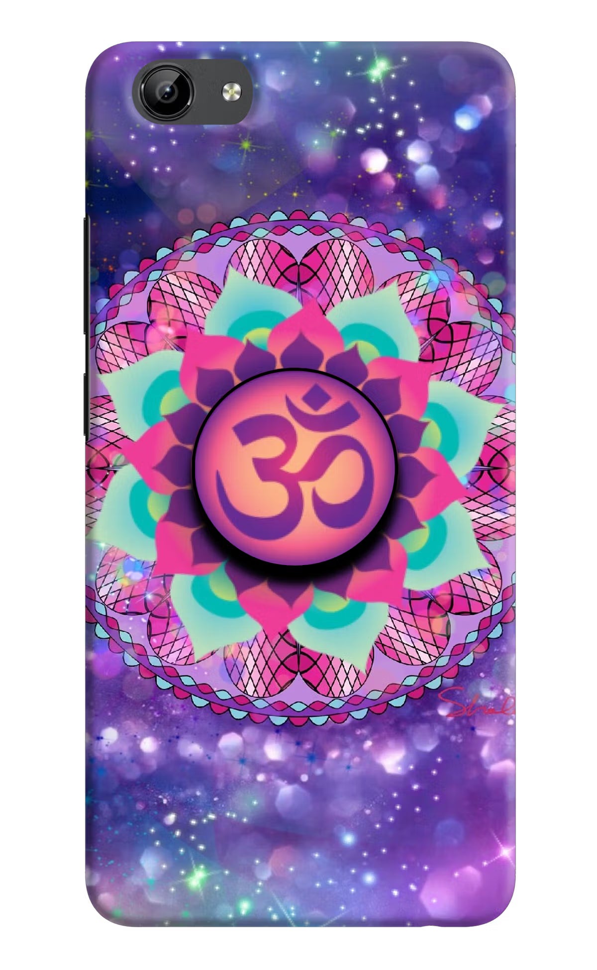 Om Purple Vivo Y71 Pop Case by Casekaro