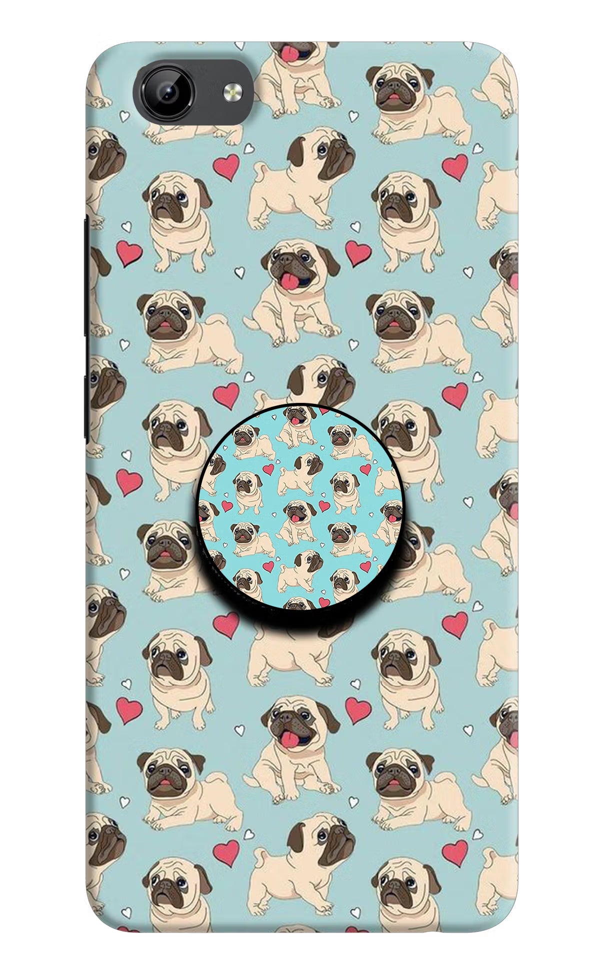 Pug Dog Vivo Y71 Pop Case by Casekaro