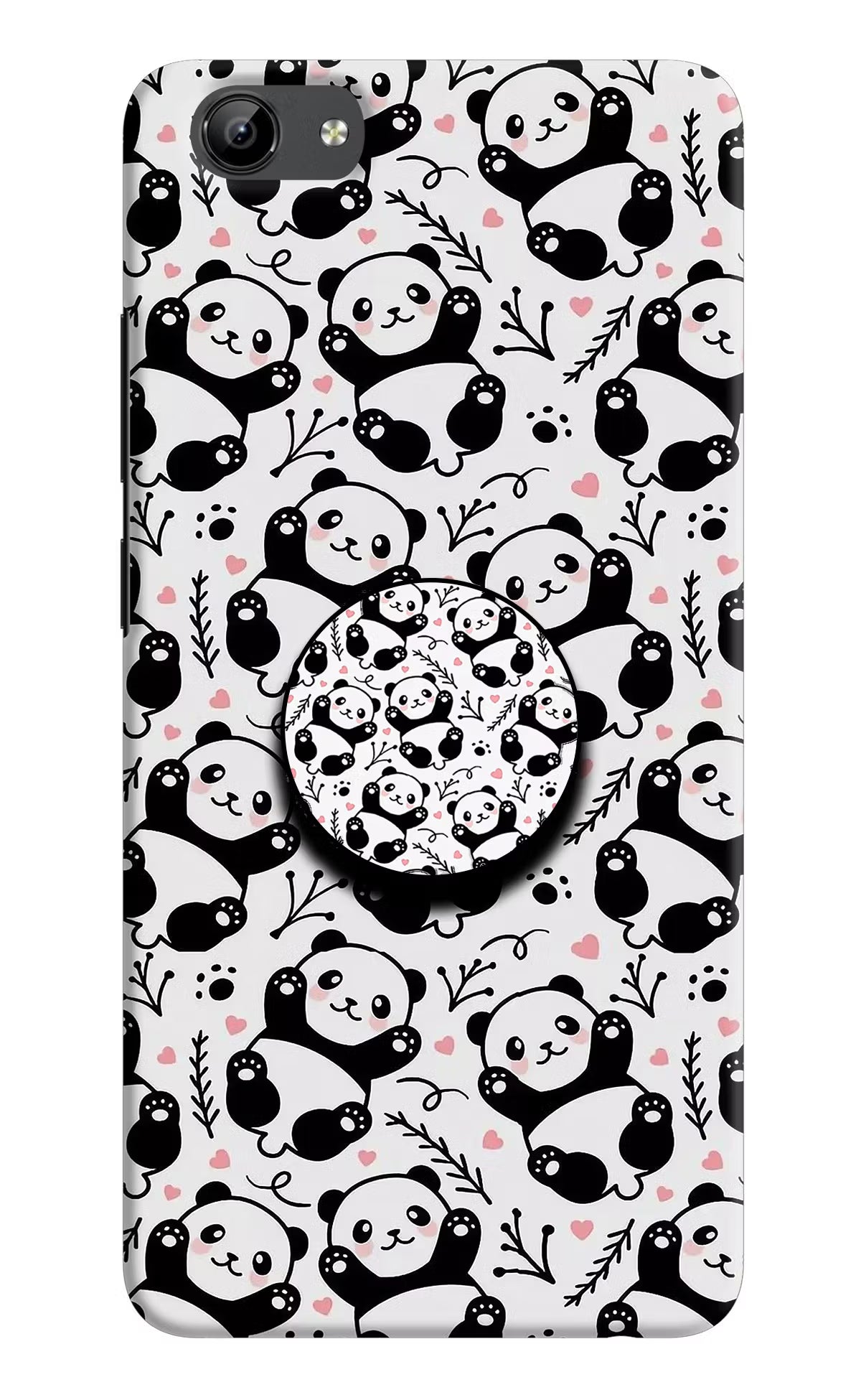 Cute Panda Vivo Y71 Pop Case by Casekaro