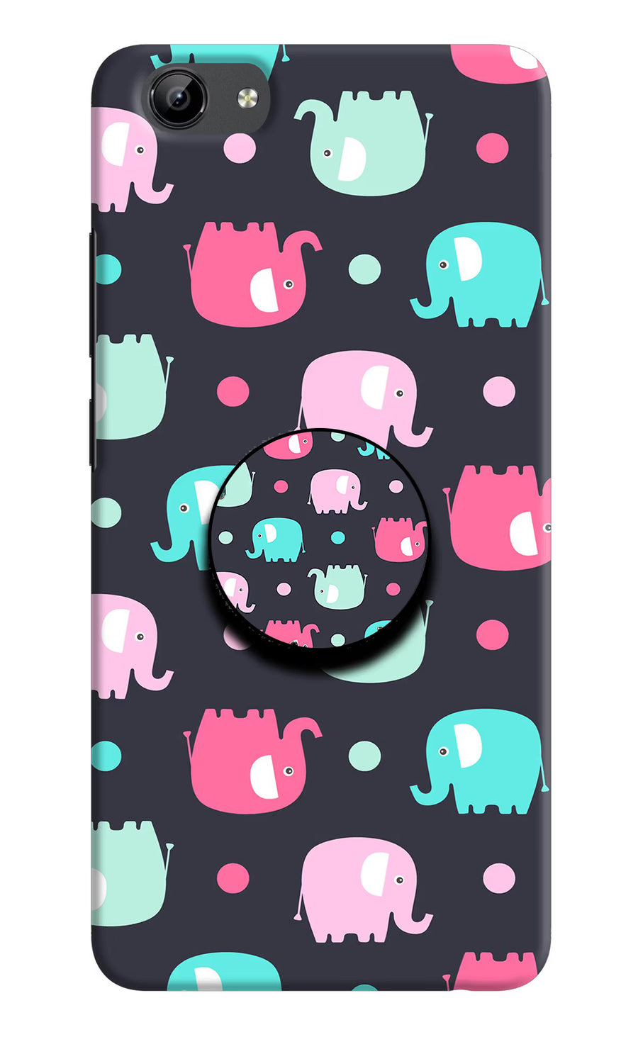 Baby Elephants Vivo Y71 Pop Case, Hard case