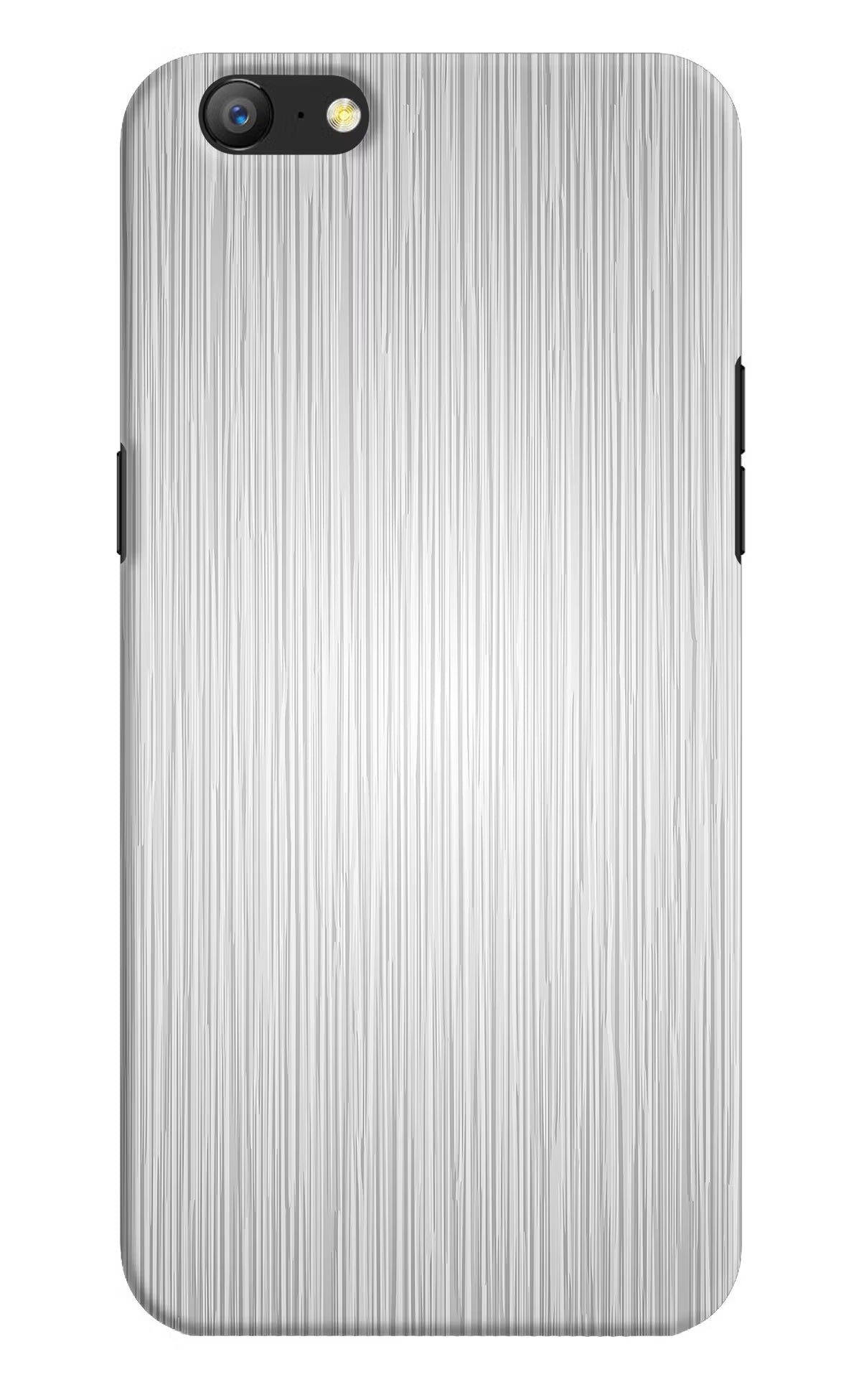 Wooden Grey Texture Oppo A57 Hard Case Back Cover by Casekaro