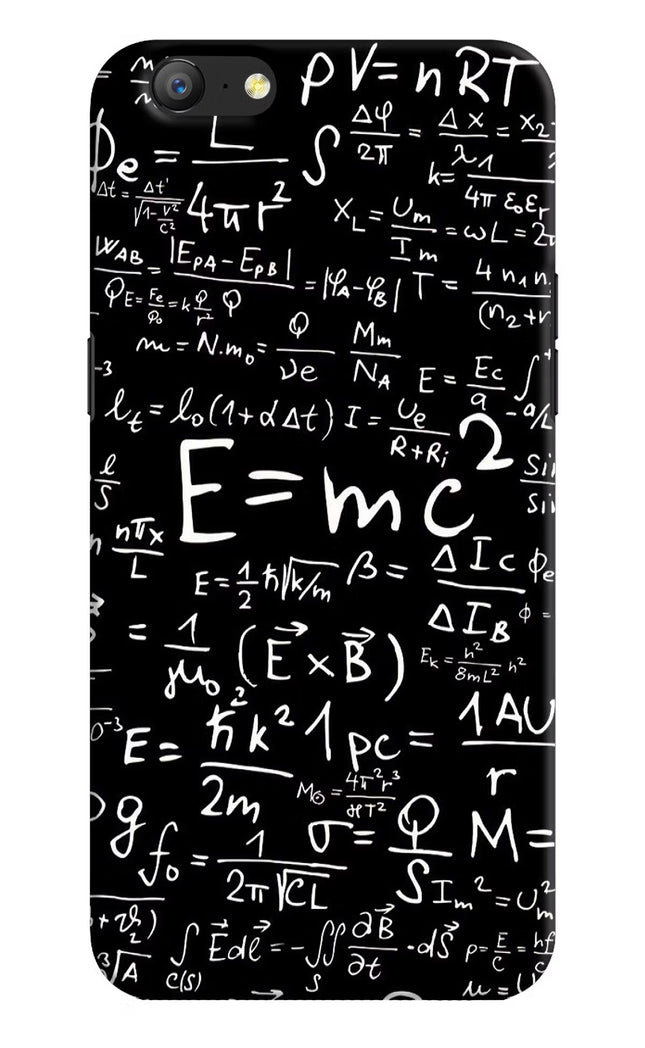 Physics Formula Oppo A57 Hard Case Back Cover by Casekaro