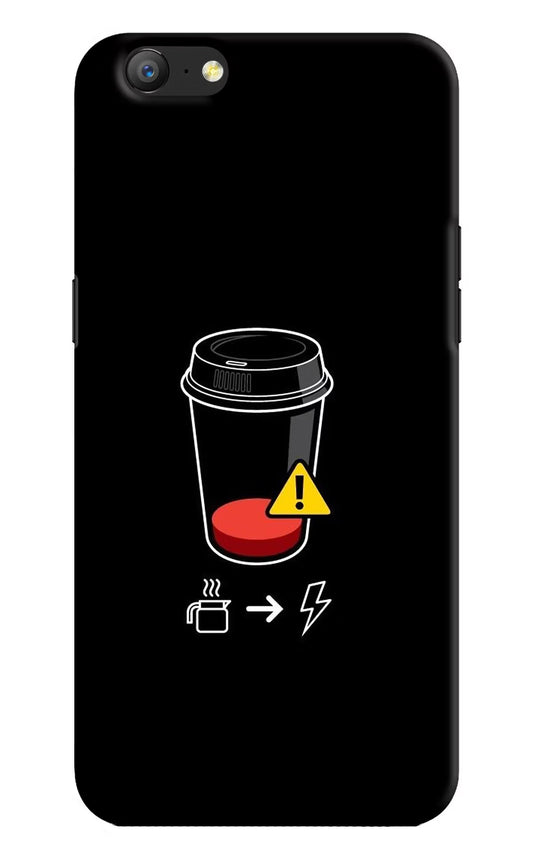 Coffee Oppo A57 Hard Case Back Cover by Casekaro