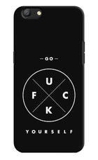 Go Fuck Yourself Oppo A57 Hard Case Back Cover by Casekaro