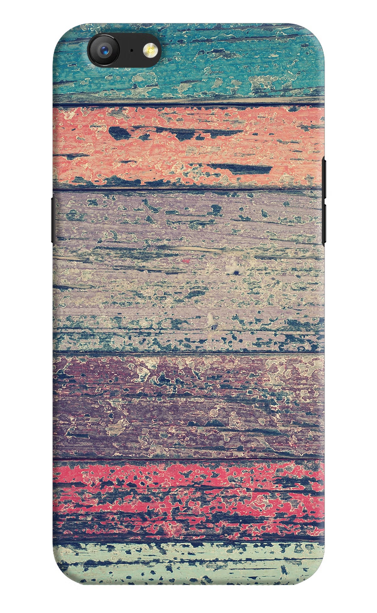 Colourful Wall Oppo A57 Hard Case Back Cover by Casekaro