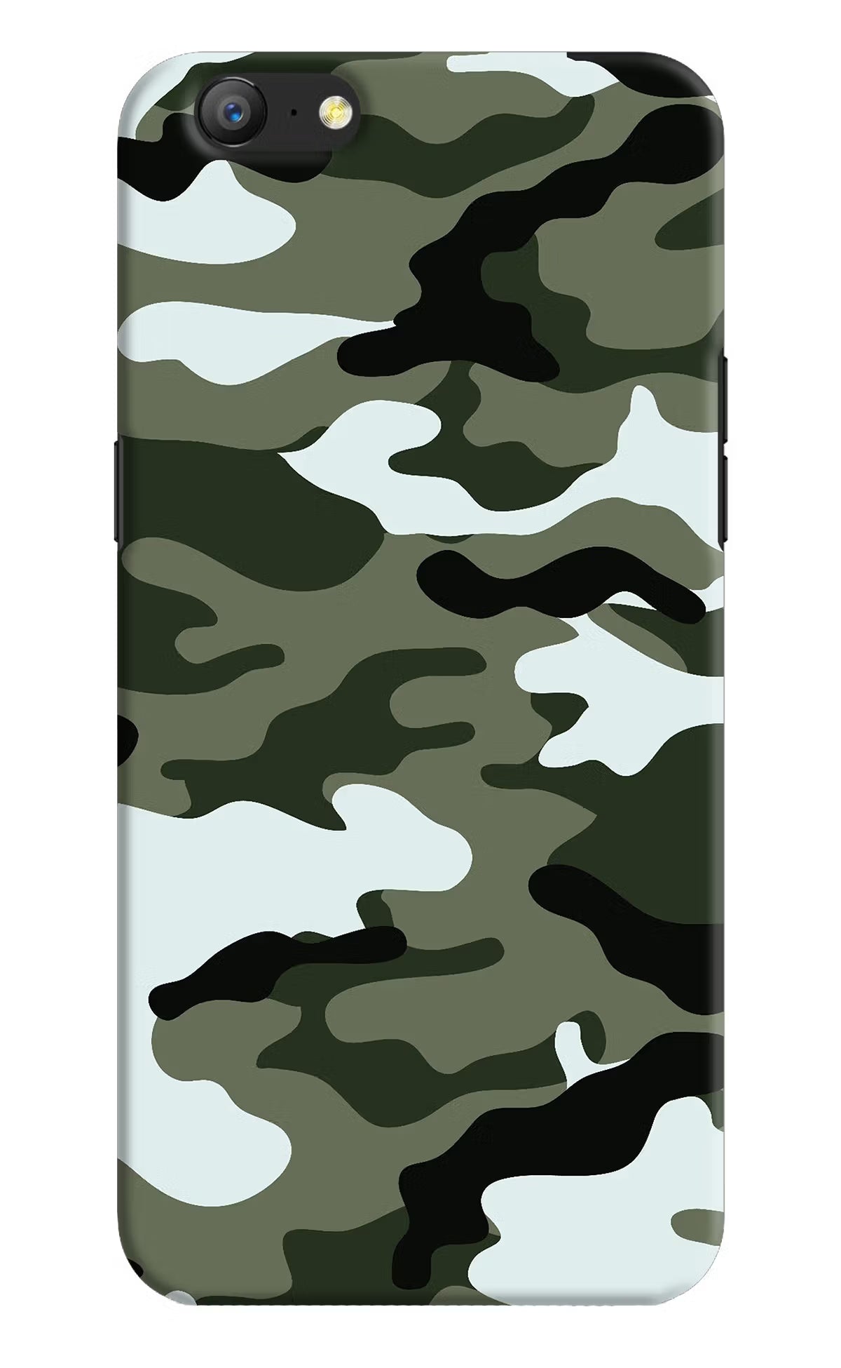Camouflage Oppo A57 Hard Case Back Cover by Casekaro