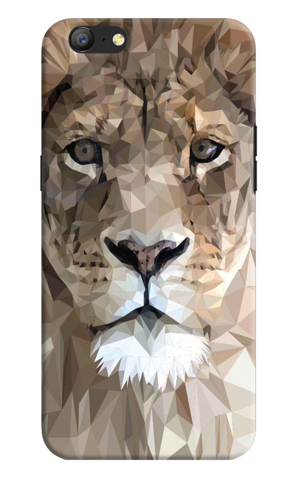 Lion Art Oppo A57 Hard Case Back Cover by Casekaro
