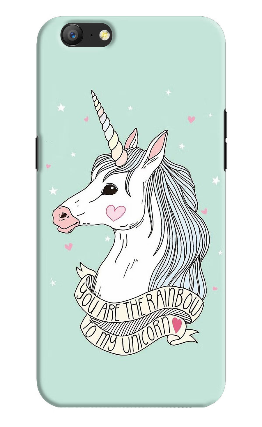 Unicorn Wallpaper Oppo A57 Back Cover, Hard case