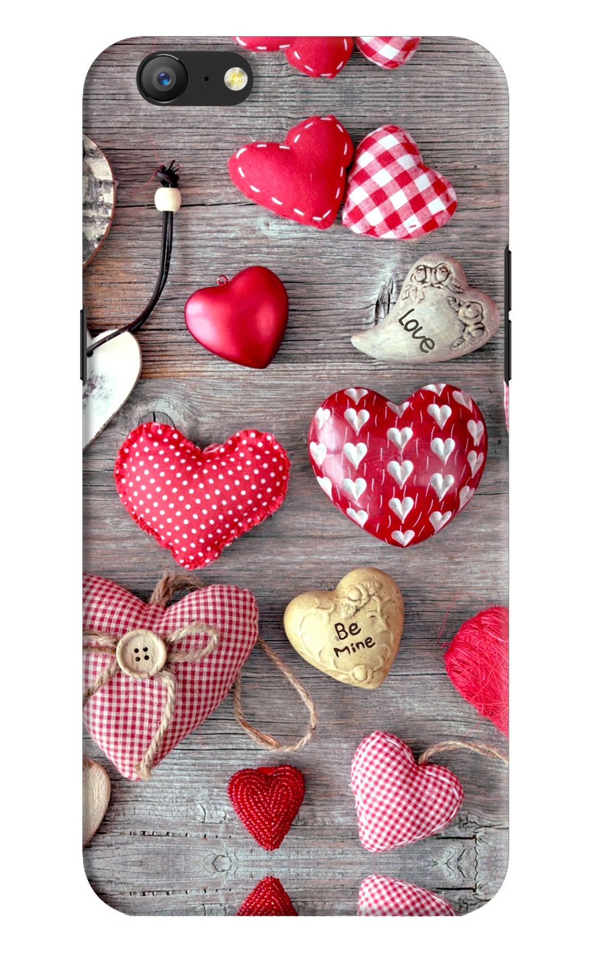 Love Wallpaper Oppo A57 Hard Case Back Cover by Casekaro