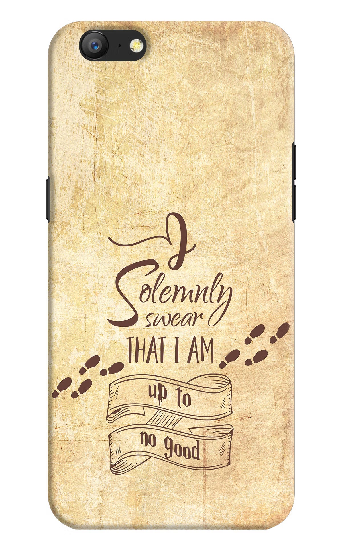 I Solemnly swear that i up to no good Oppo A57 Hard Case Back Cover by Casekaro