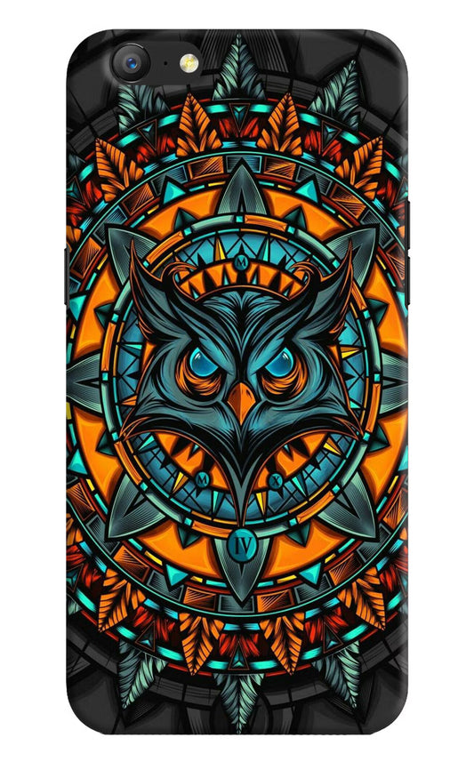 Angry Owl Art Oppo A57 Hard Case Back Cover by Casekaro