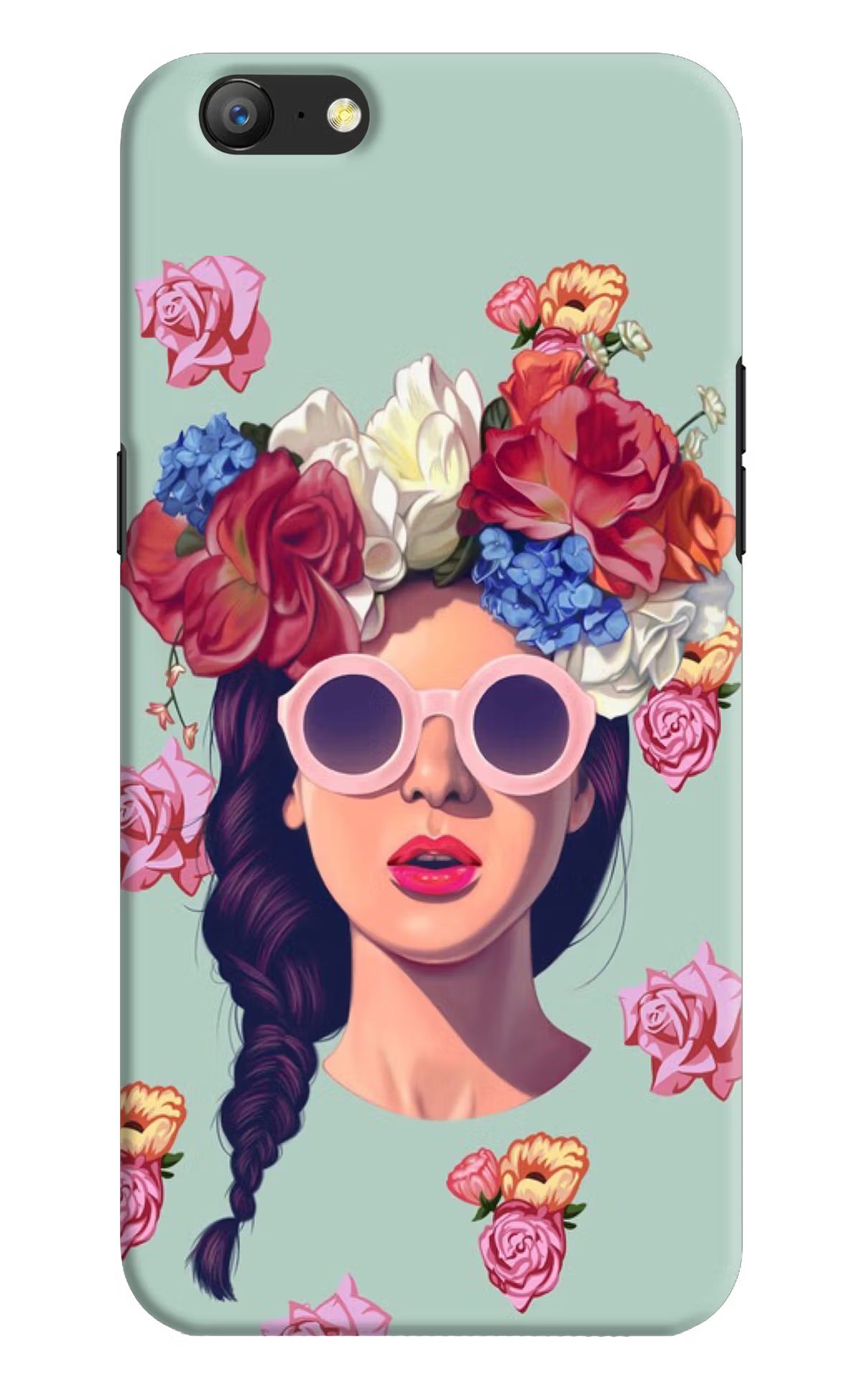 Pretty Girl Oppo A57 Hard Case Back Cover by Casekaro