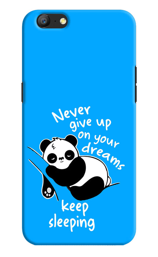 Keep Sleeping Oppo A57 Hard Case Back Cover by Casekaro