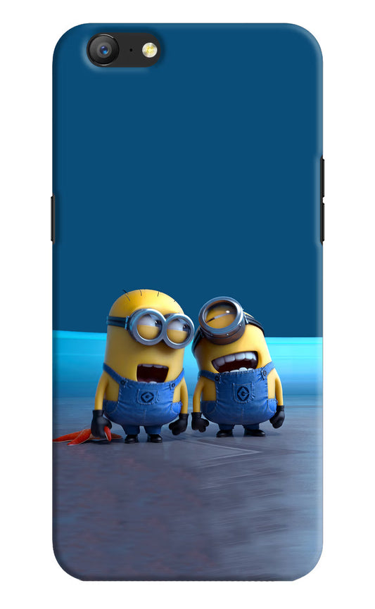Minion Laughing Oppo A57 Hard Case Back Cover by Casekaro