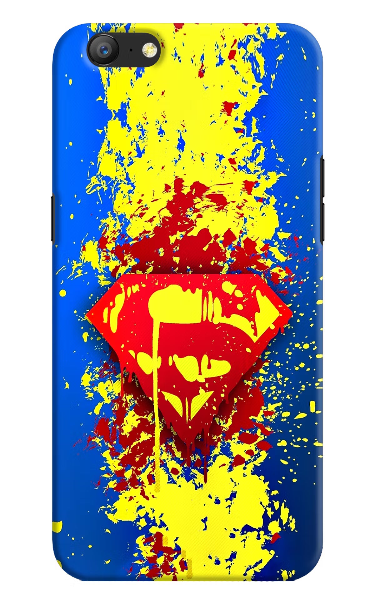 Superman logo Oppo A57 Hard Case Back Cover by Casekaro