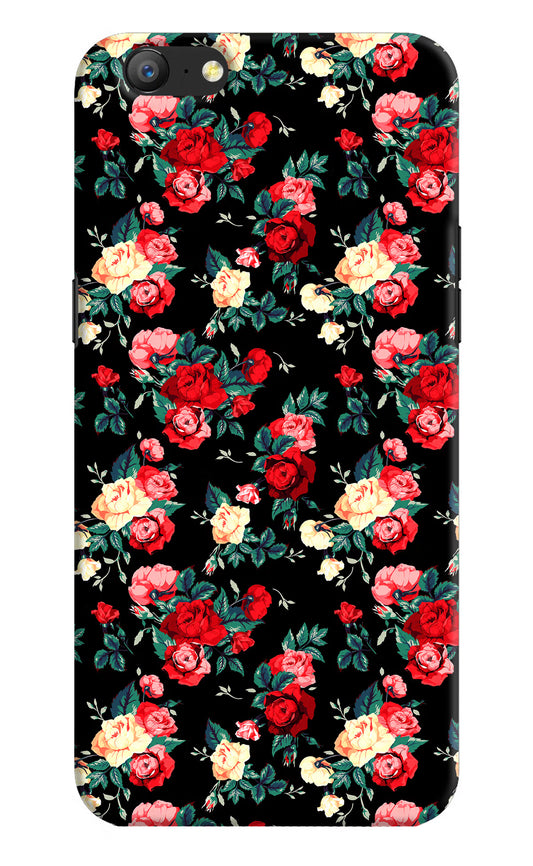 Rose Pattern Oppo A57 Hard Case Back Cover by Casekaro