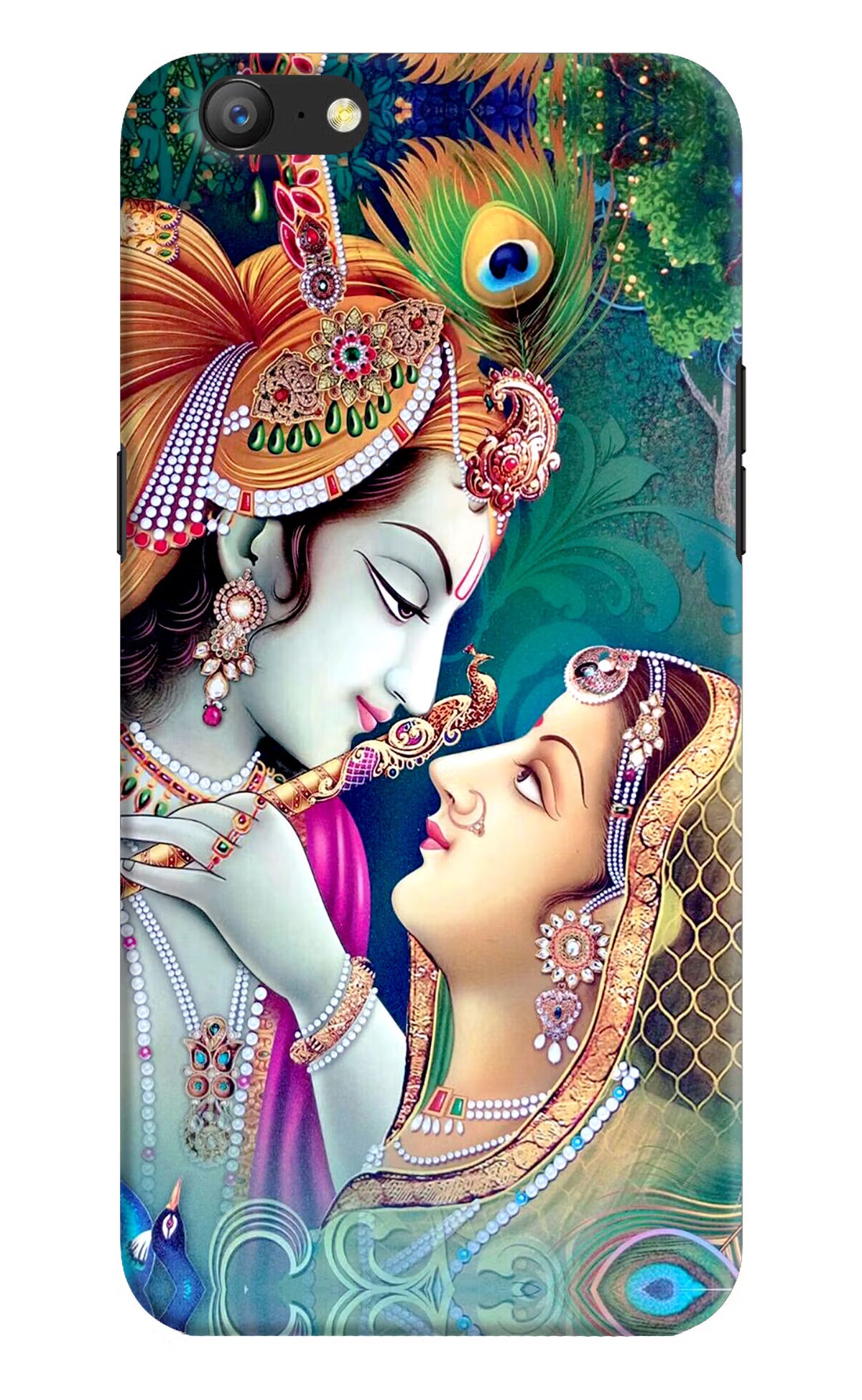 Lord Radha Krishna Oppo A57 Hard Case Back Cover by Casekaro