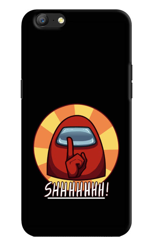 Among Us Shhh! Oppo A57 Hard Case Back Cover by Casekaro